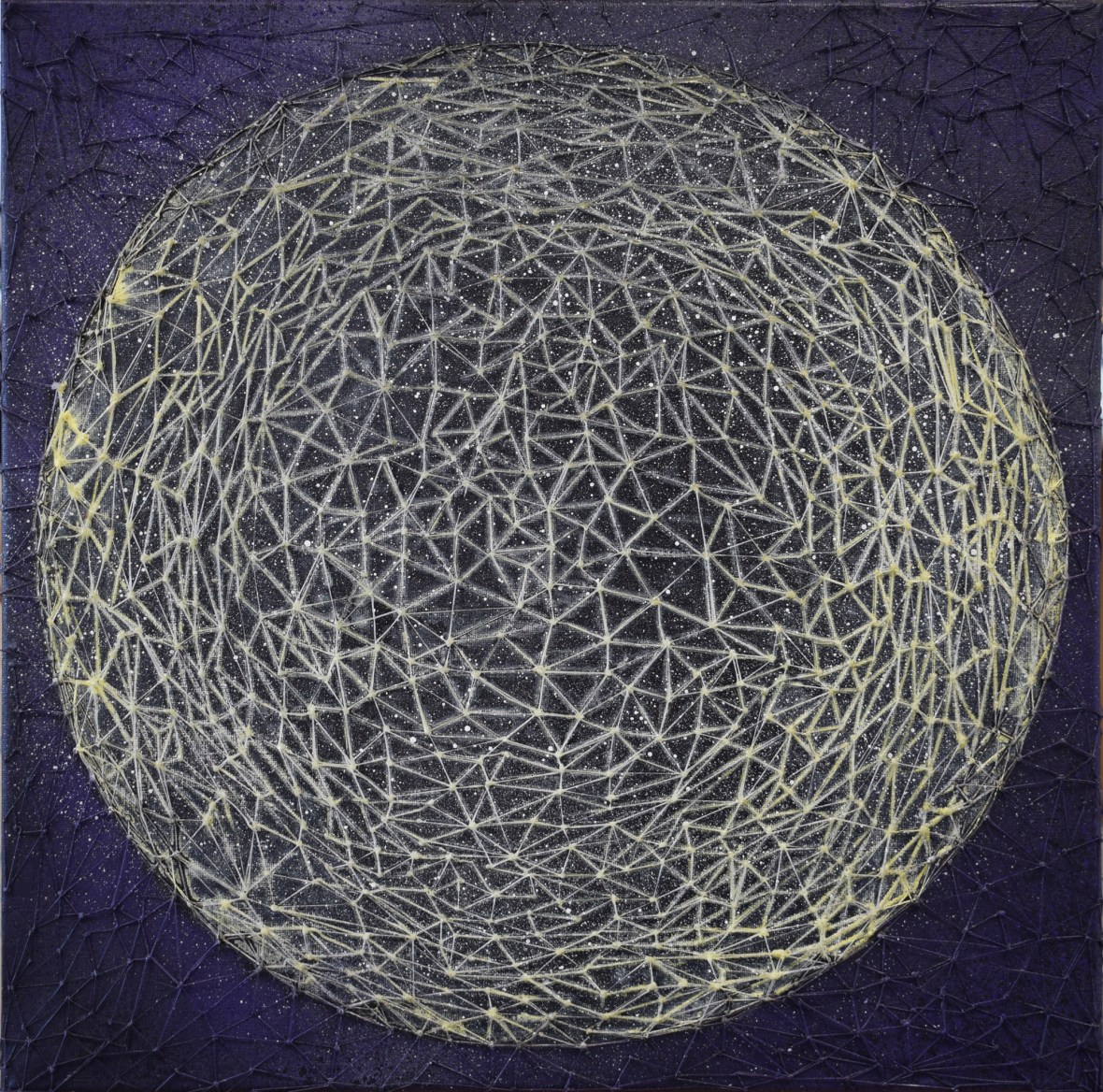 Polysingularity-mixed-media-on-canvas-50x50cm