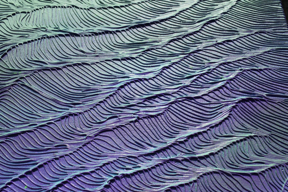 Viridian Abstract painting